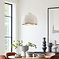 Wabi Sabi Pendelleuchte Iro mit Steineffekt Ø35 cm - terrazzo beige