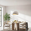 Wabi Sabi Pendelleuchte Urban Stone terrazzo beige - 50 x 34 cm