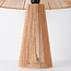 Boho-Tischlampe Naito aus geflochtenem Naturseil