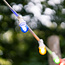 Lichterkette Glühbirne farbig, Filament LED, dimmbar, blau - 3,5 Watt