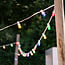 Lichterkette Glühbirne farbig, Filament LED, dimmbar, gelb - 3,5 Watt
