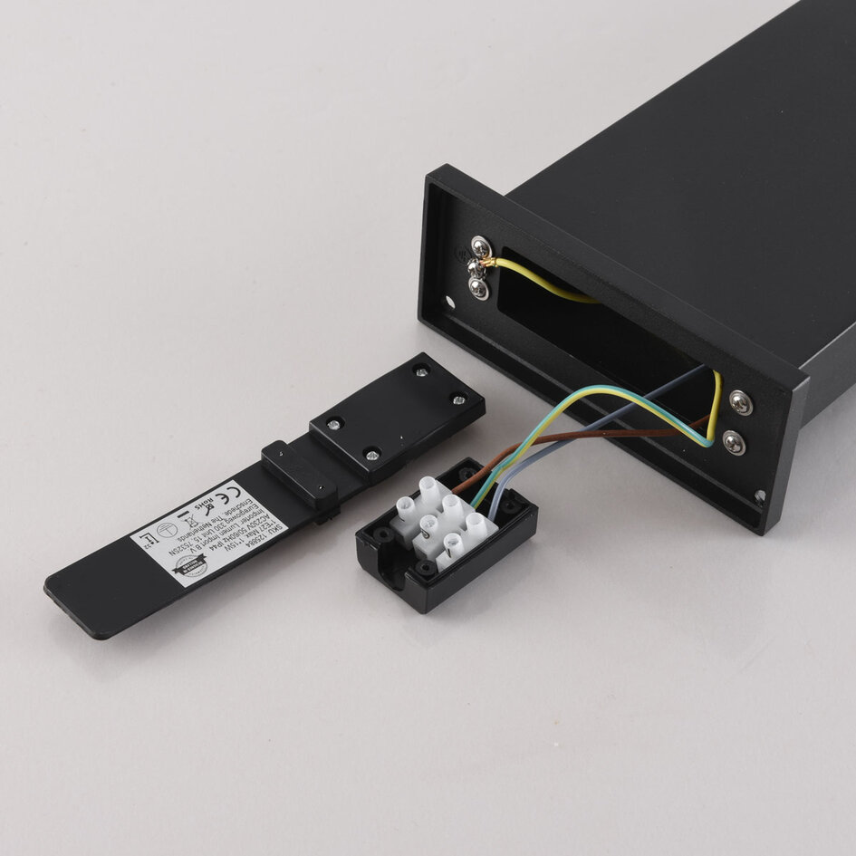 Stehleuchte Alrigo mit Glasschirm, 1-flammig