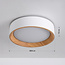 Design LED-Deckenleuchte Larios 3-stufig dimmbar Ø29 cm - weiß