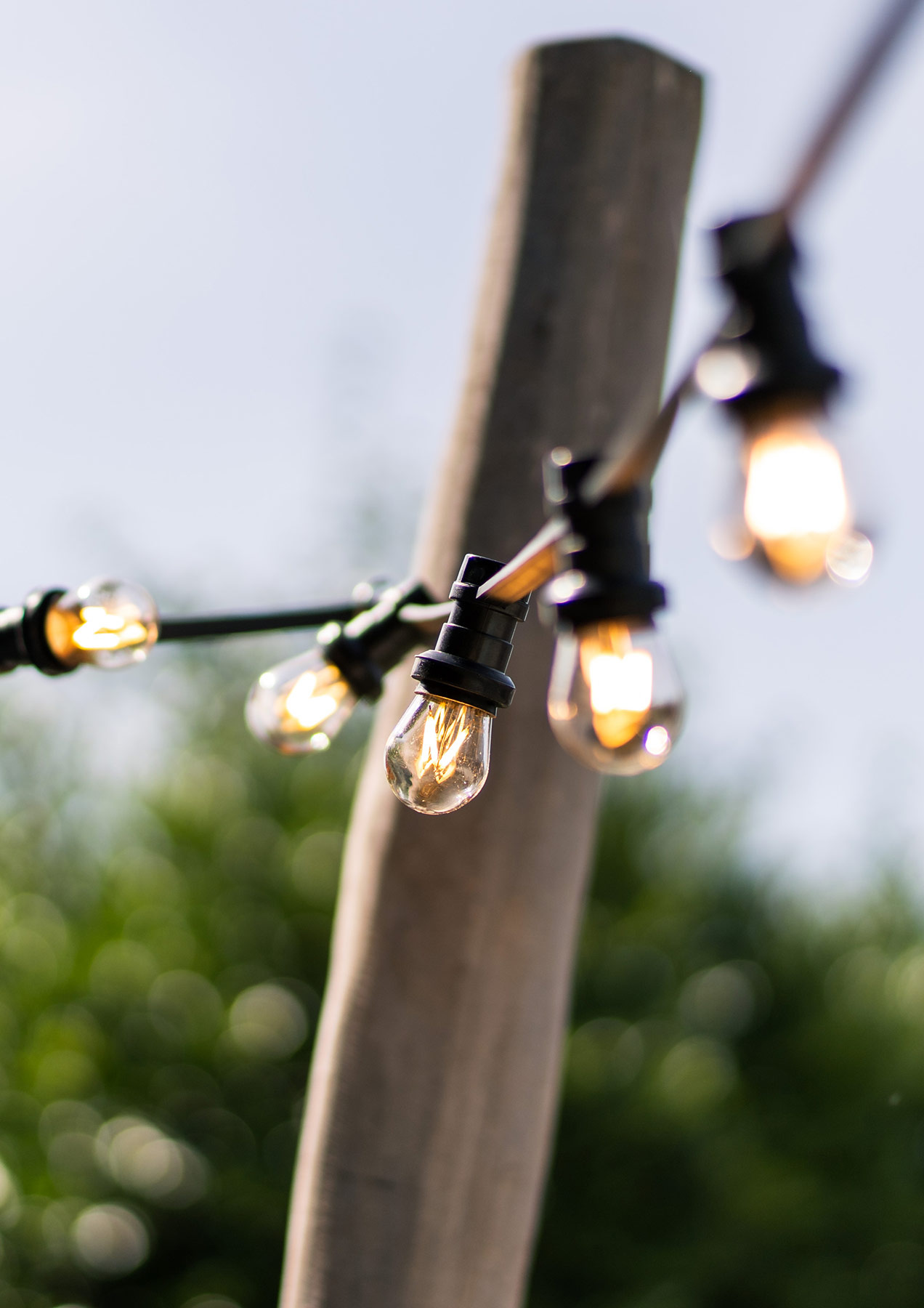 Illu Lichterketten mit warmweißen Lampen