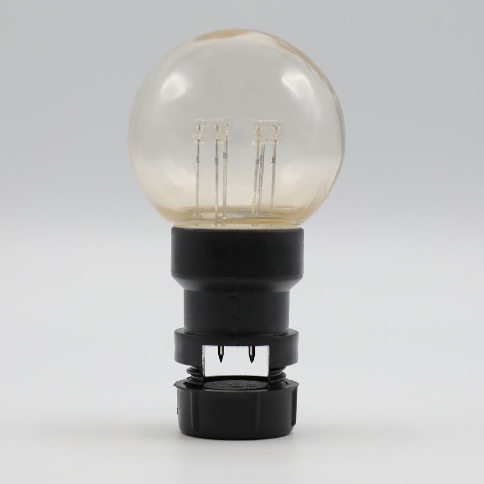Stecklampe - 0,7W warmweiß auf Stäbchen (keine E27-Fassung)