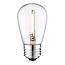 Dimmbare 1-Watt-Filament-Glaslampe, 2200K: 15 oder 25 Pack