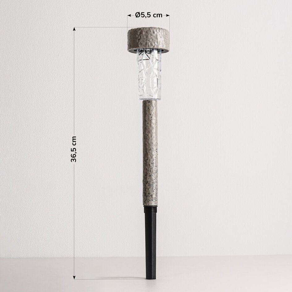 Solar-Gartenspot Zonix – 5er-Set