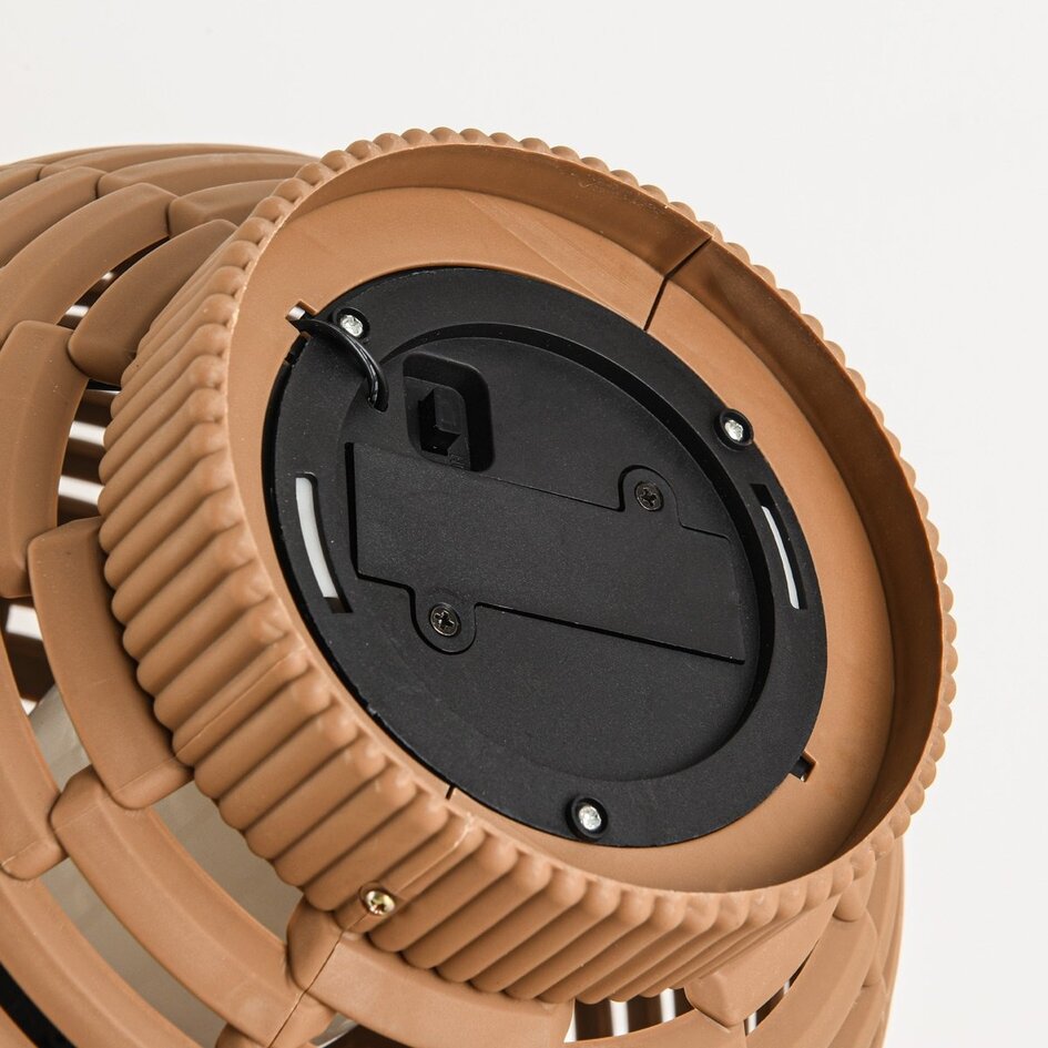 Solar-Laterne Zolux – Rattan-Optik