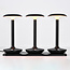 Set aus 3 kabellosen Tischlampen mit einstellbarer Lichtfarbe und Ladestation – Charge