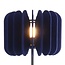 Stehlampe Lenthe aus PET-Filz - Marineblau