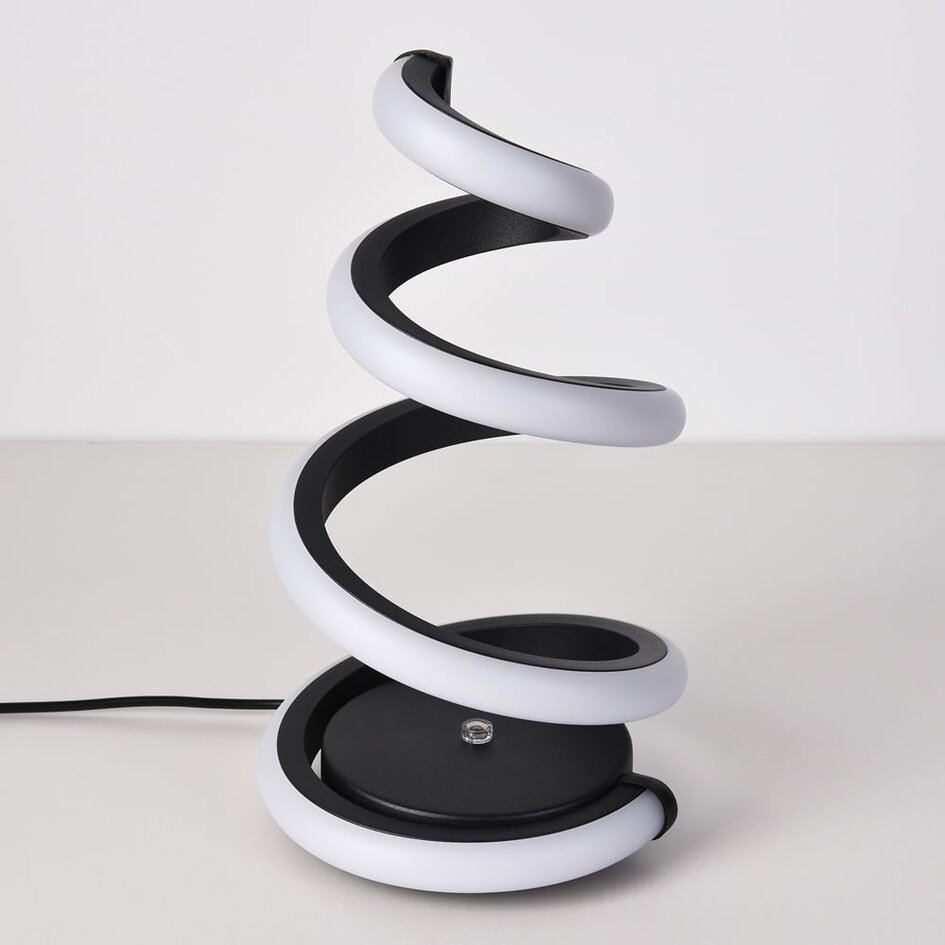 Spiralförmige Tischlampe mit dimmbaren LEDs - Borja
