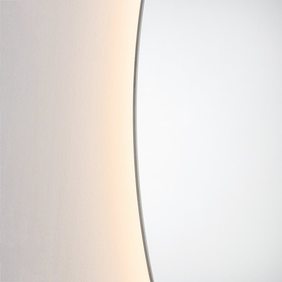 Badezimmerspiegel Lustra Ø80 cm mit dimmbaren LEDs, Berührungssensor, einstellbaren Farben und Spiegelheizung