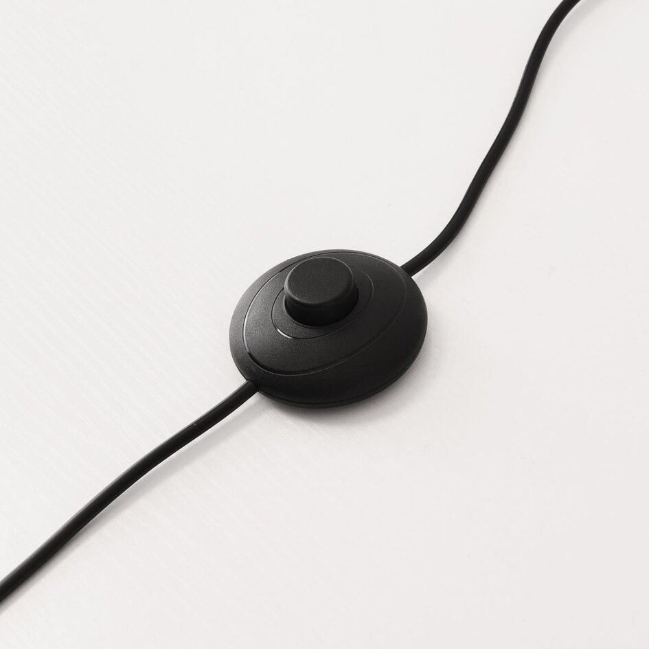 Stehlampe Reed mit warmbraunem geflochtenen Schirm – 160 cm