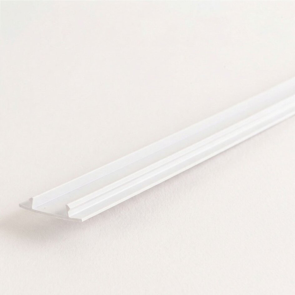 Abdeckkappe 2 x 0,75 cm für 1-phasige Schienenbeleuchtung – weiß