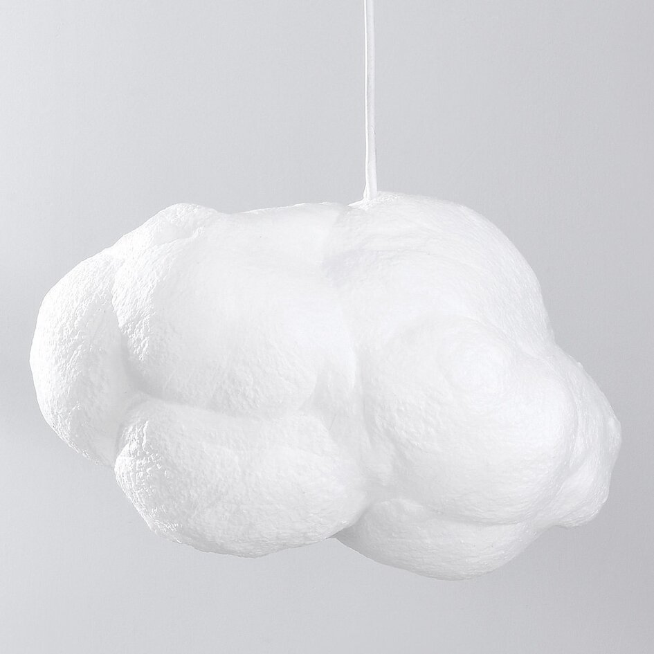 Weiße Hängelampe in Wolkenform Kumo 30 cm - Wolkenlampe