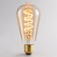 4W Lampe mit vertikaler Spirale, 1800K, amber, Ø60 - dimmbar