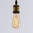 4W Lampe mit vertikaler Spirale, 1800K, amber, Ø60 - dimmbar