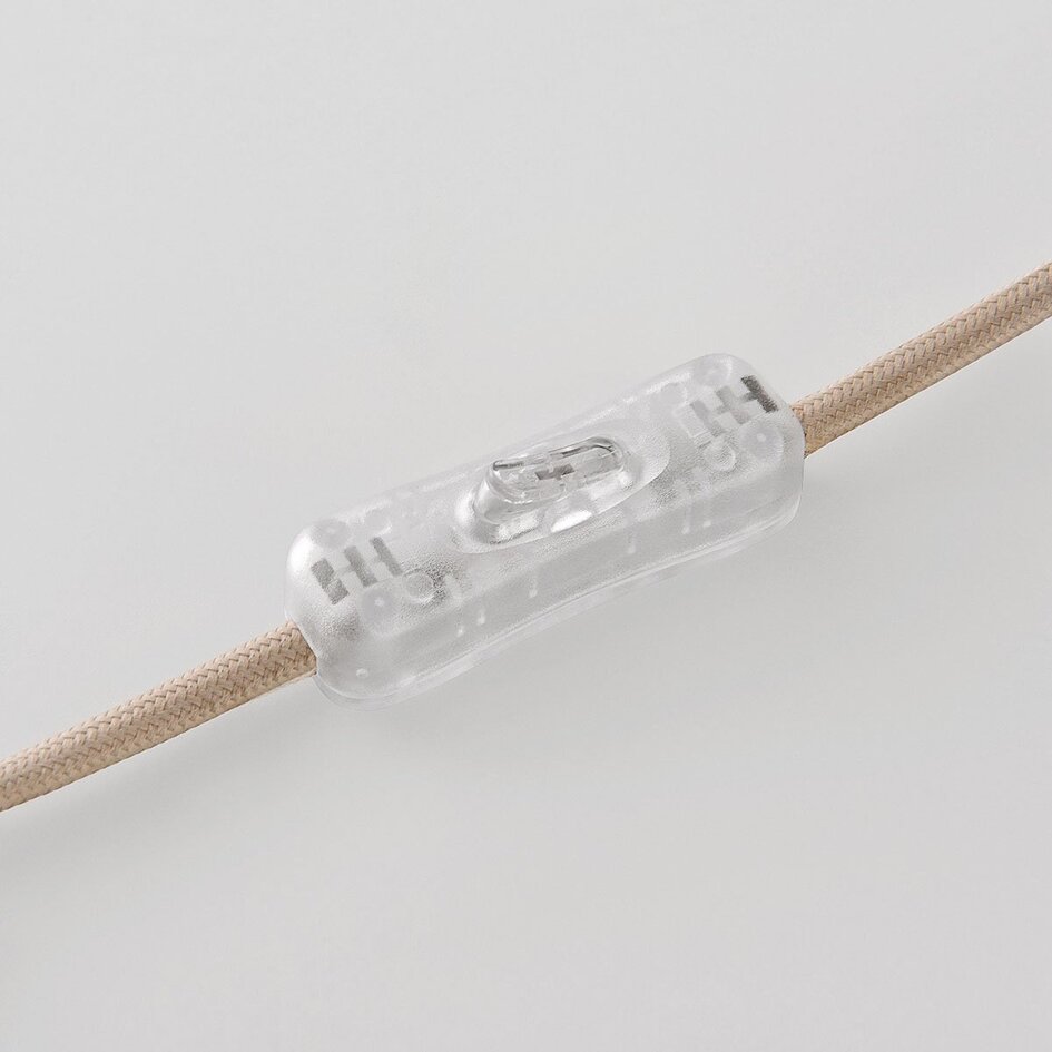 Leinen Tischlampe Hiko