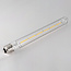E27 Filament Röhrenlampe transparentes Glas mit Glühfaden 6W 2700K, 30 cm - dimmbar