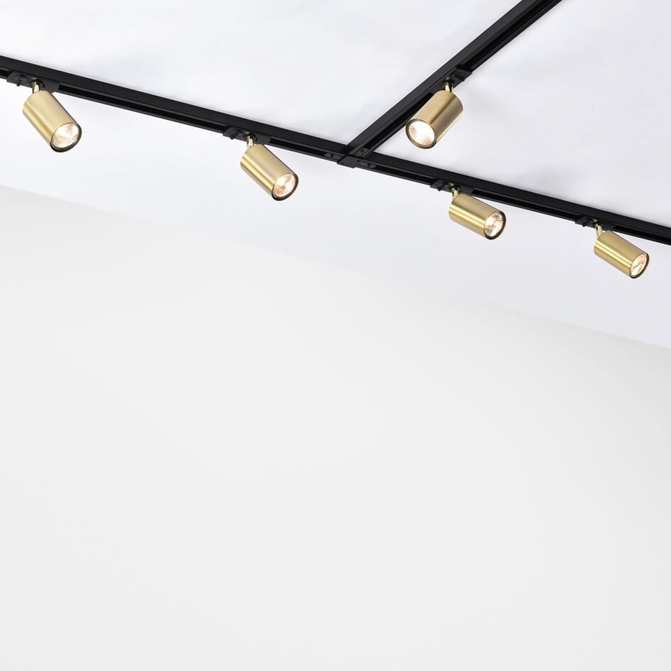Schienenspot Mels 1-Phasen - Gold