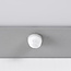 Außenwandleuchte Onyx mit Sensor - Silber mit integrierter LED