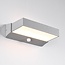 Außenwandleuchte Onyx mit Sensor - Silber mit integrierter LED