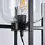 Tischlampe Duuk mit transparentem Glas