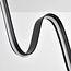 Hängelampe Linea in Schlangenform - Schwarz mit 3-stufig dimmbarer LED