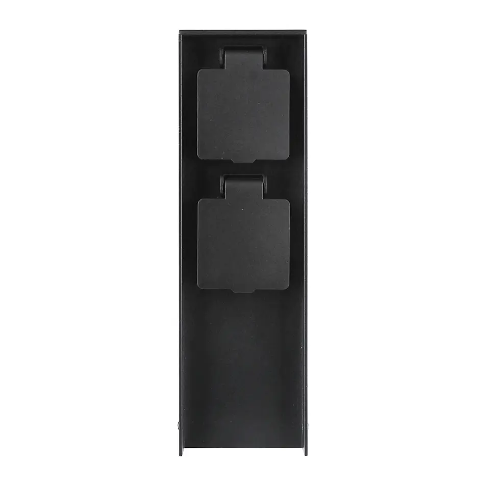 Steckdosensäule für Außen - IP44, 2 Steckdosen