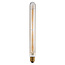 E27 Röhrenlampe LED dimmbar Amberglas 6 Watt 30 cm (2200K)