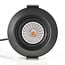 9W Einbaustrahler Meya mit Ring 4 in Schwarz
