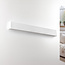 Wandlampe Norell 83 cm in Weiß mit integrierten LEDs