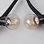 Stecklampe LED dimmbar 2 Watt Dreieck Rauchglas (ohne E27)