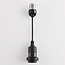 Hängende E27-Fassung 20, 30, 40 und 60 cm (ohne Lampe)