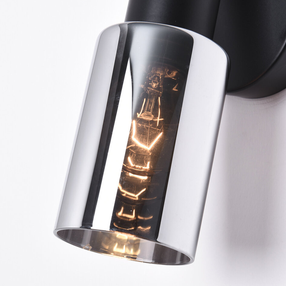 Wandstrahler Atica mit Rauchglas - drehbar