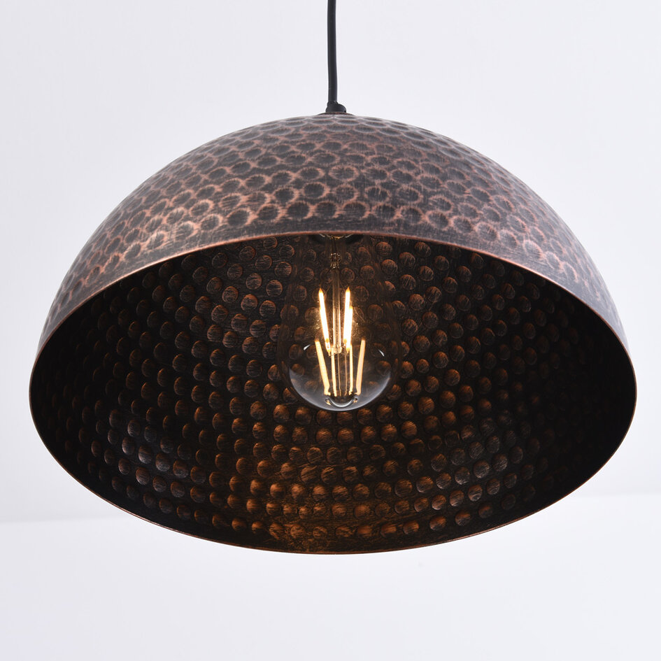 Industrielle Pendelleuchte, 2-flammig - Toshi