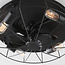 Industrial-Deckenventilator Fistik - Schwarz mit Sommer- und Winterfunktion