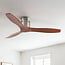 Deckenventilator Fugle mit Ahornholz-Flügeln und Fernbedienung