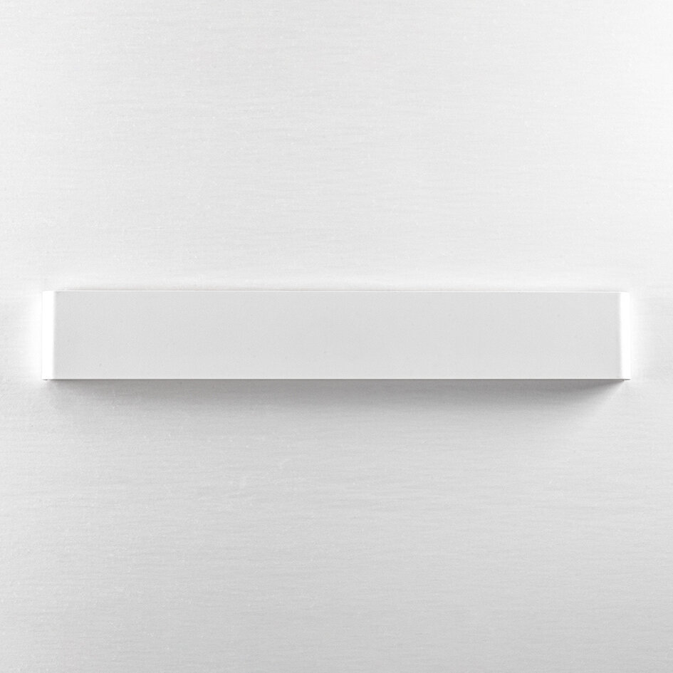 Weiße Wandleuchte mit integrierten LEDs, 61 cm - Norell