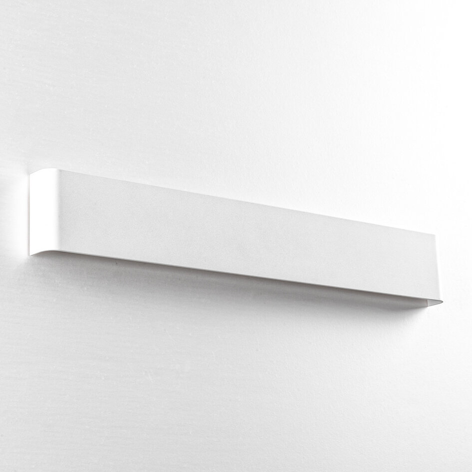 Weiße Wandleuchte mit integrierten LEDs, 61 cm - Norell