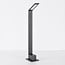 Moderne Sockelleuchte Live - Anthrazit mit integrierter LED