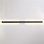 Moderne Wandlampe Tyge in Schwarz mit integrierten LEDs