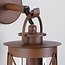 Edelstahl Industrielle Wandleuchte Alicia - Rostbraun