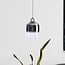 Pendelleuchte Melody aus Rauchglas mit Farbverlauf und 3-stufig dimmbaren LEDs