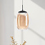 Pendelleuchte Novi - 3-stufig dimmbar und Amberglas