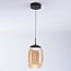 Pendelleuchte Novi - 3-stufig dimmbar und Amberglas