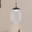 3-stufig dimmbare Pendelleuchte Isra - transparentes Glas