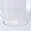 3-stufig dimmbare Pendelleuchte Isra - transparentes Glas