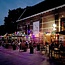 Outdoor-Partybeleuchtung 95,5 Meter mit 200 farbigen LED-Lampen