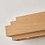 Moderne Wandlampe Kayu in Holzoptik